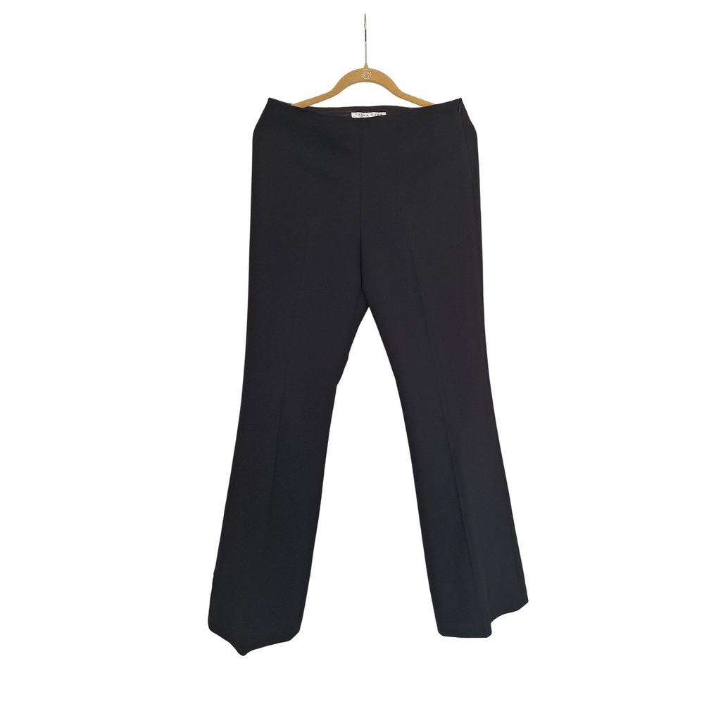 Trina Turk Women's 6 Black‎ Wide Leg  Dress Trouser Pants